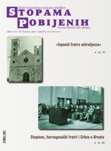 STOPAMA POBIJENIH, 20, SIJEČANJ – LIPANJ 2018.
