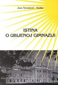 ISTINA O UBIJENOJ GIMNAZIJI