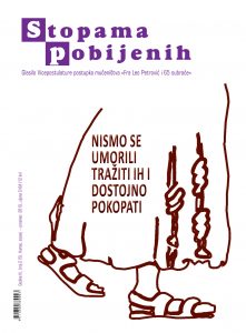 STOPAMA POBIJENIH, 5, SRPANJ – PROSINAC 2010.