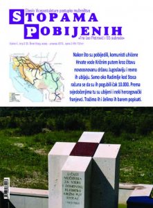 STOPAMA POBIJENIH, 9, SRPANJ – PROSINAC 2012.