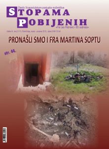 »STOPAMA POBIJENIH«, 11, SRPANJ – PROSINAC 2013.